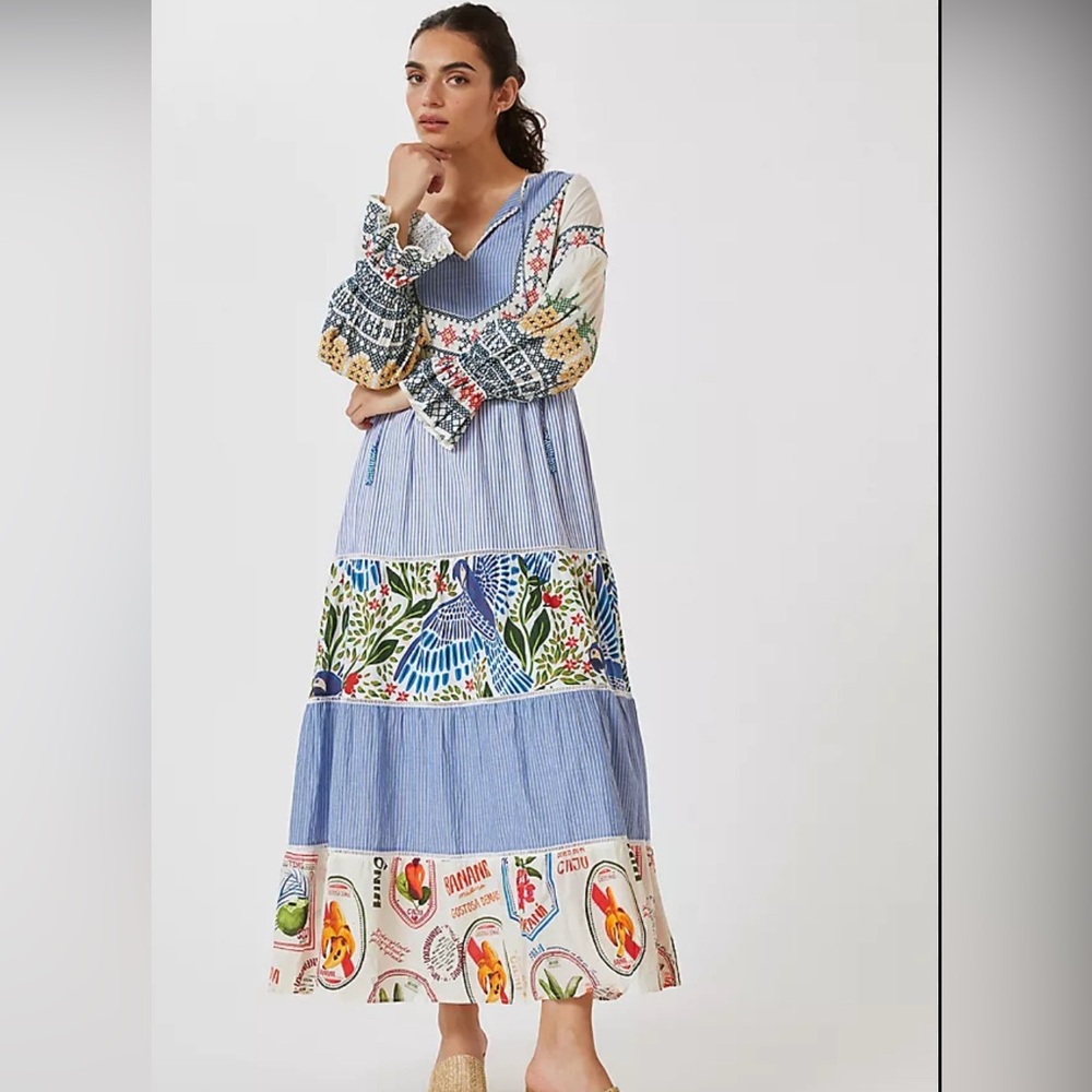 Farm Rio Pineapple Beach dress